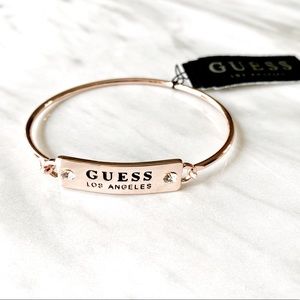 Metal Bracelet GUESS LA Trendy Bangle